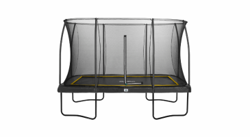 Studsmatta Comfort, rektangulär, 366 x 244 cm, svart